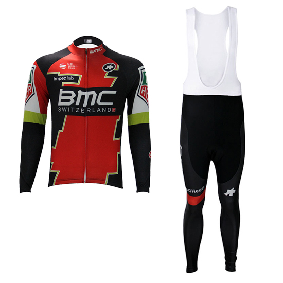 Gilet antivento BMC 2017 rosso